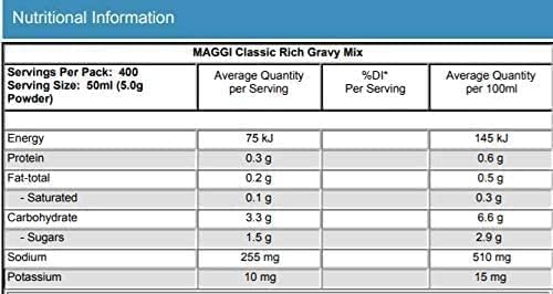 MAGGI Classic Rich Gravy Mix 2kg – Makes 20L, 400 Serves (Packaging May Vary) - Quality Prime Hub