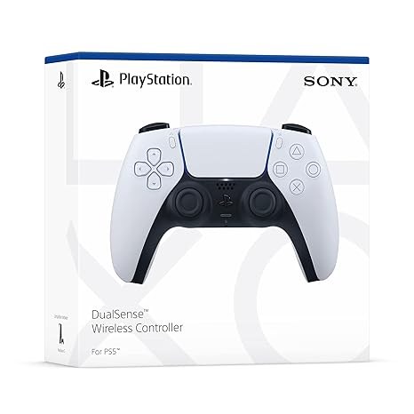 PlayStation 5 DualSense Wireless Controller – White | PS5 Gamepad with Haptic Feedback & Adaptive Triggers - Quality Prime Hub
